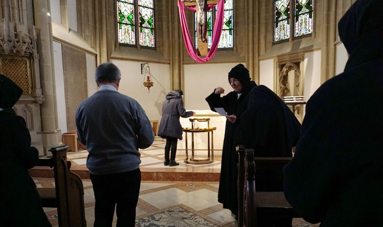 In der Stromberger Wallfahrtskirche