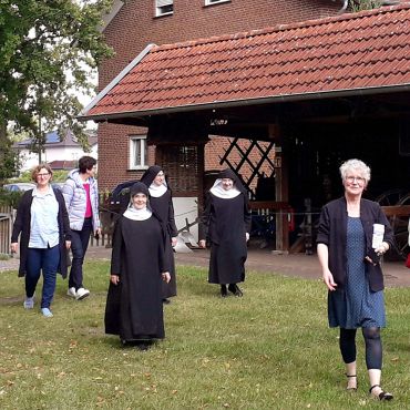 Ankunft im Heimathaus Hövelhof