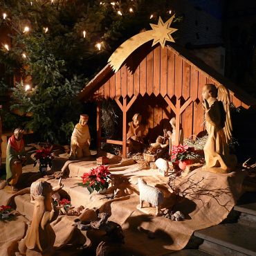 Krippe in der Varenseller Kirche