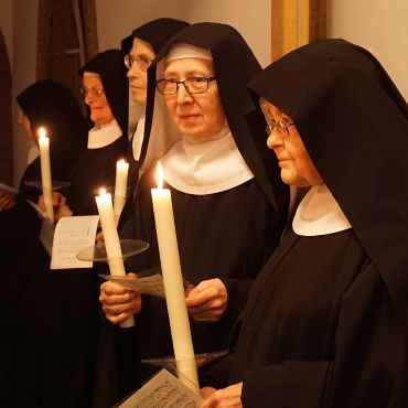 Lichterprozession am Fest der „Darstellung des Herrn“