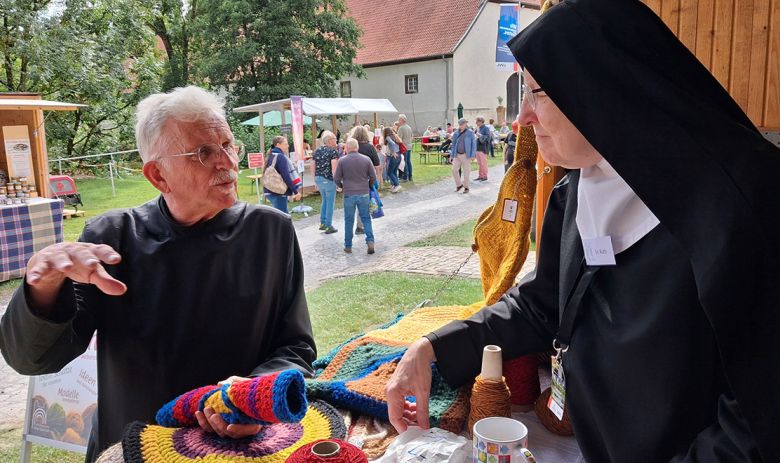 Begegnung am Stand