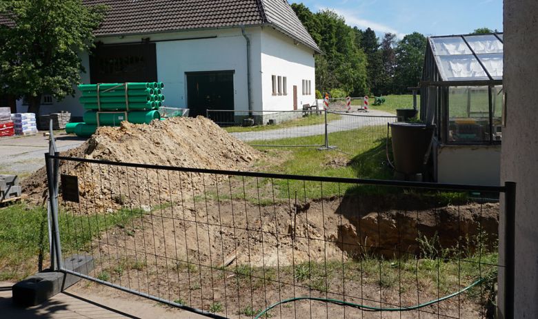 Baustelle Garten