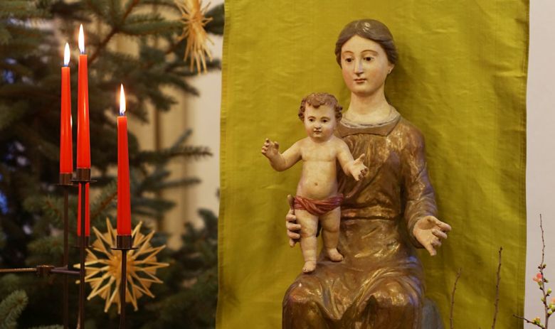 Kind und Muttergottes
