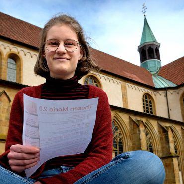 Jüngste Delegierte Johanna Müller