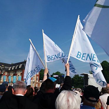 Fahnen mit unserem Logo in Münster