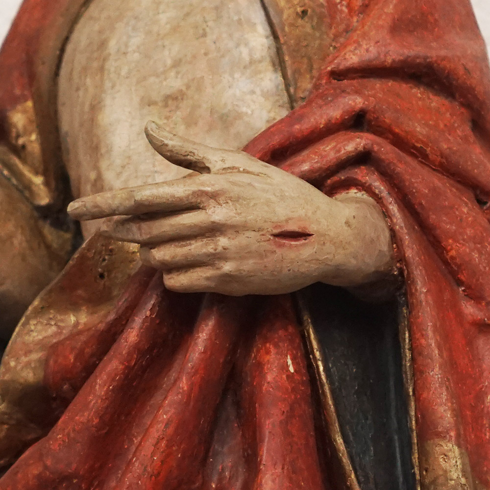 Hand des Auferstandenen